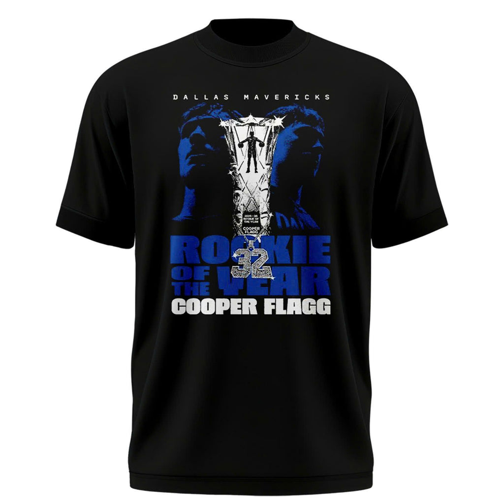 COOPER FLAGG 2025-26 ROOKIE OF THE YEAR T-SHIRT V2