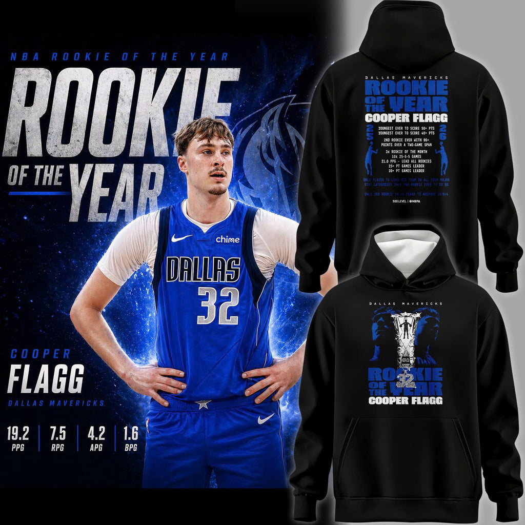 COOPER FLAGG 2025-26 ROOKIE OF THE YEAR Hoodie V2