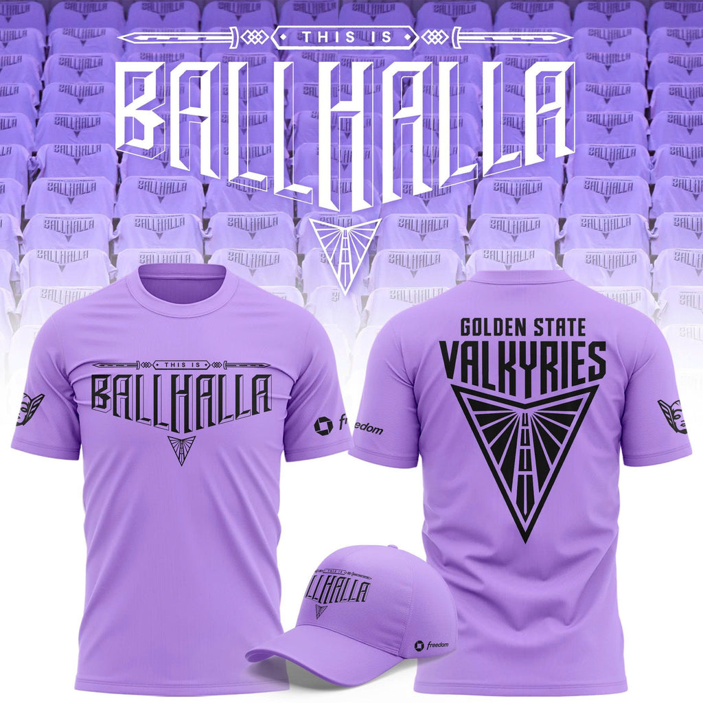 Golden State Valkyries "This is Ballhalla" T-shirt