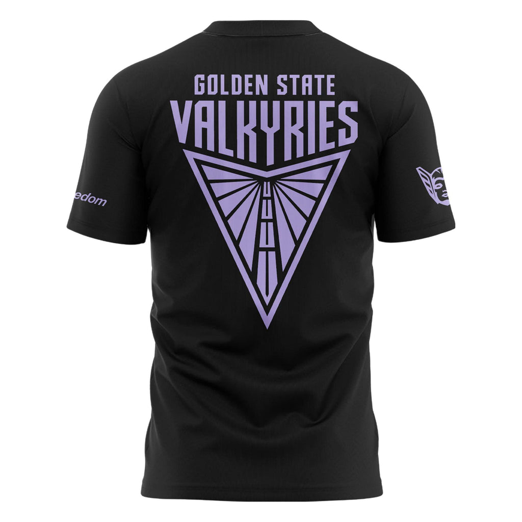 Golden State Valkyries "This is Ballhalla" T-shirt - Black