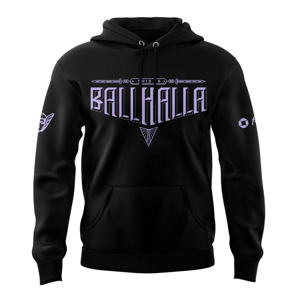 Golden State Valkyries "This is Ballhalla" Hoodie - Black