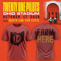 Ohio State Buckeyes Special 2026 Twenty One Pilots Live At Ohio Stadium T-Shirt