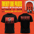 Ohio State Buckeyes Special 2026 Twenty One Pilots Live At Ohio Stadium T-Shirt