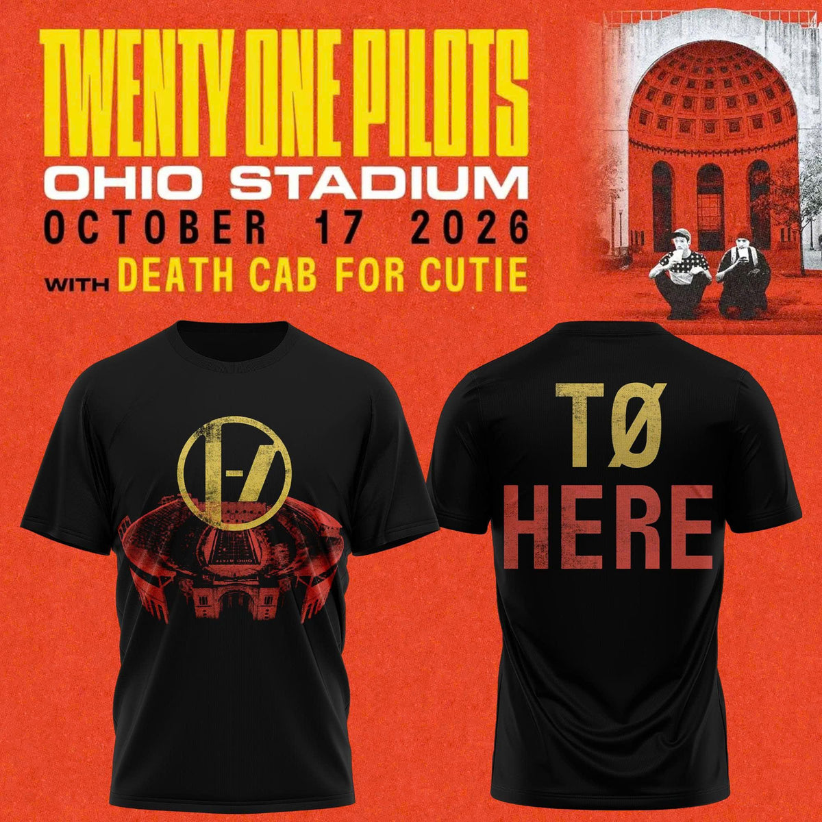 TØ HERE Ohio Stadium T-Shirt