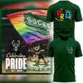 2026 Milwaukee Bucks Pride Night T-Shirt
