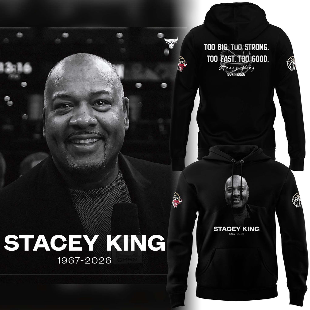 Rest In Peace Stacey King Chicago Bulls Memorial Hoodie