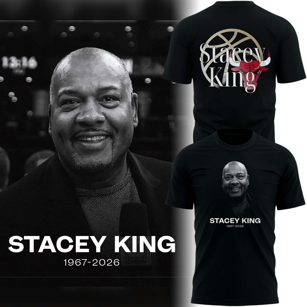 Stacey King In Loving Memory Chicago Bulls Tribute T-Shirt