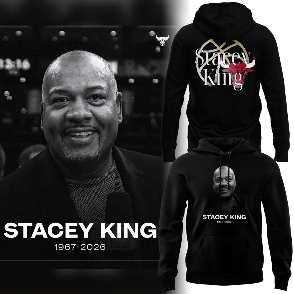 Stacey King In Loving Memory Chicago Bulls Tribute Hoodie