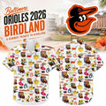 Baltimore Orioles 2026 Birdland Hawaii Shirt