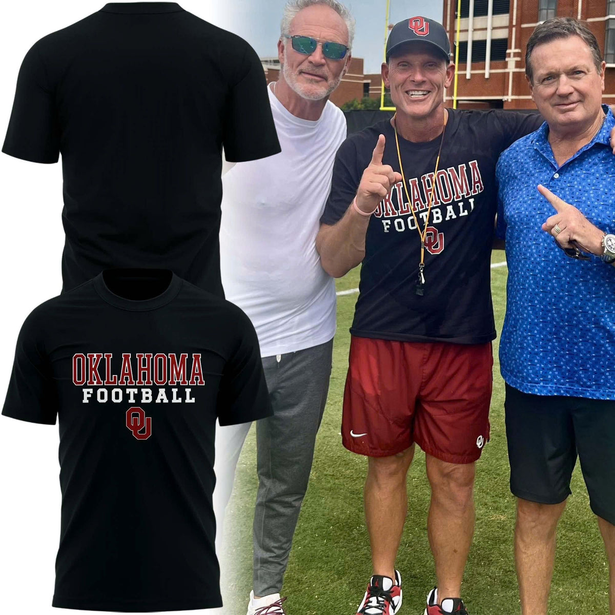 Coach Brent Venables Oklahoma Football T-Shirt