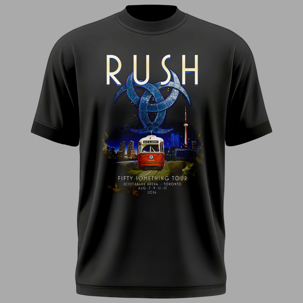 Rush Fifty Something Tour 2026 – Toronto T-Shirt