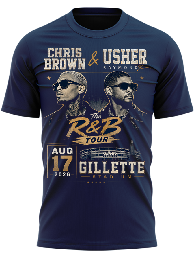 Limited Edition The R&B Tour – Gillette Stadium 2026 T-Shirt