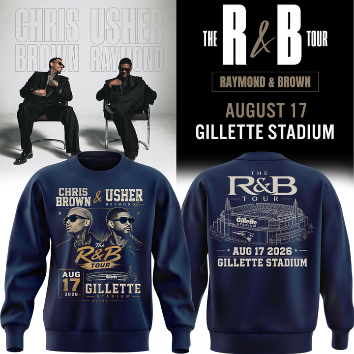 Limited Edition The R&B Tour – Gillette Stadium 2026 Sweatshirt