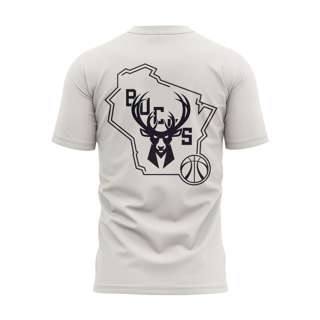 2026 Milwaukee Bucks Schedule T-Shirt