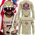Limited Edition Long Tee Camo Texas A&M Football 2026