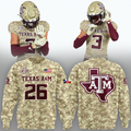 Limited Edition Sweatshirt Camo Texas A&M Football 2026.
