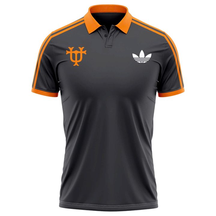 Unisex Adidas Smokey Grey Tennessee Football Neyland Legacy Polo Shirt