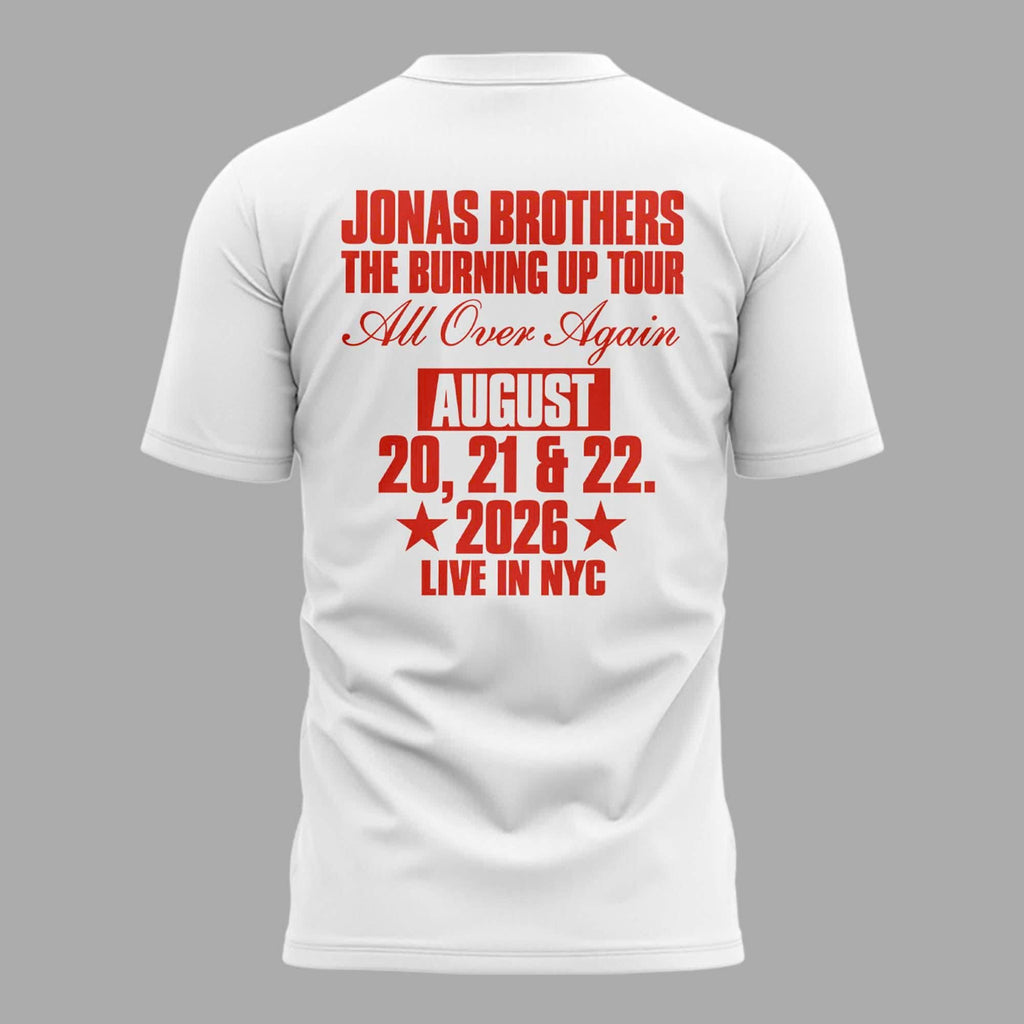 Jonas Brothers Live In New York City T-Shirt