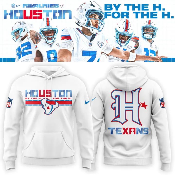 Houston Texans Rivalries By the H. For the H. 2026 Hoodie