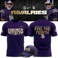 Unisex  Purple Dynasty Minnesota Vikings 2026 Rivalries T-shirt