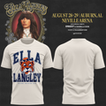 02.Auburn Tigers x Ella Langley-The Dandelion Tour 2026 T-shirt