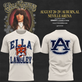 03.Auburn Tigers x Ella Langley-The Dandelion Tour 2026 T-shirt