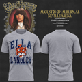04.Auburn Tigers x Ella Langley-The Dandelion Tour 2026 T-shirt