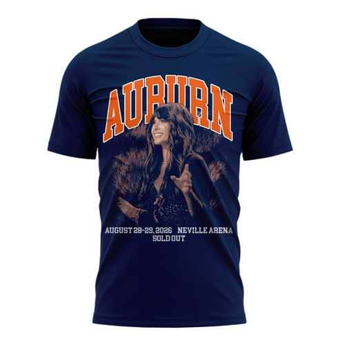 10.Auburn Tigers x Ella Langley-The Dandelion Tour 2026 T-shirt
