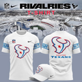 46. Houston Texans Rivalries By the H. For the H. 2026 White T-shirt