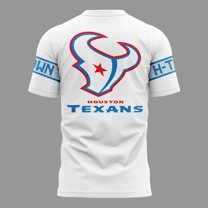 46. Houston Texans Rivalries By the H. For the H. 2026 White T-shirt