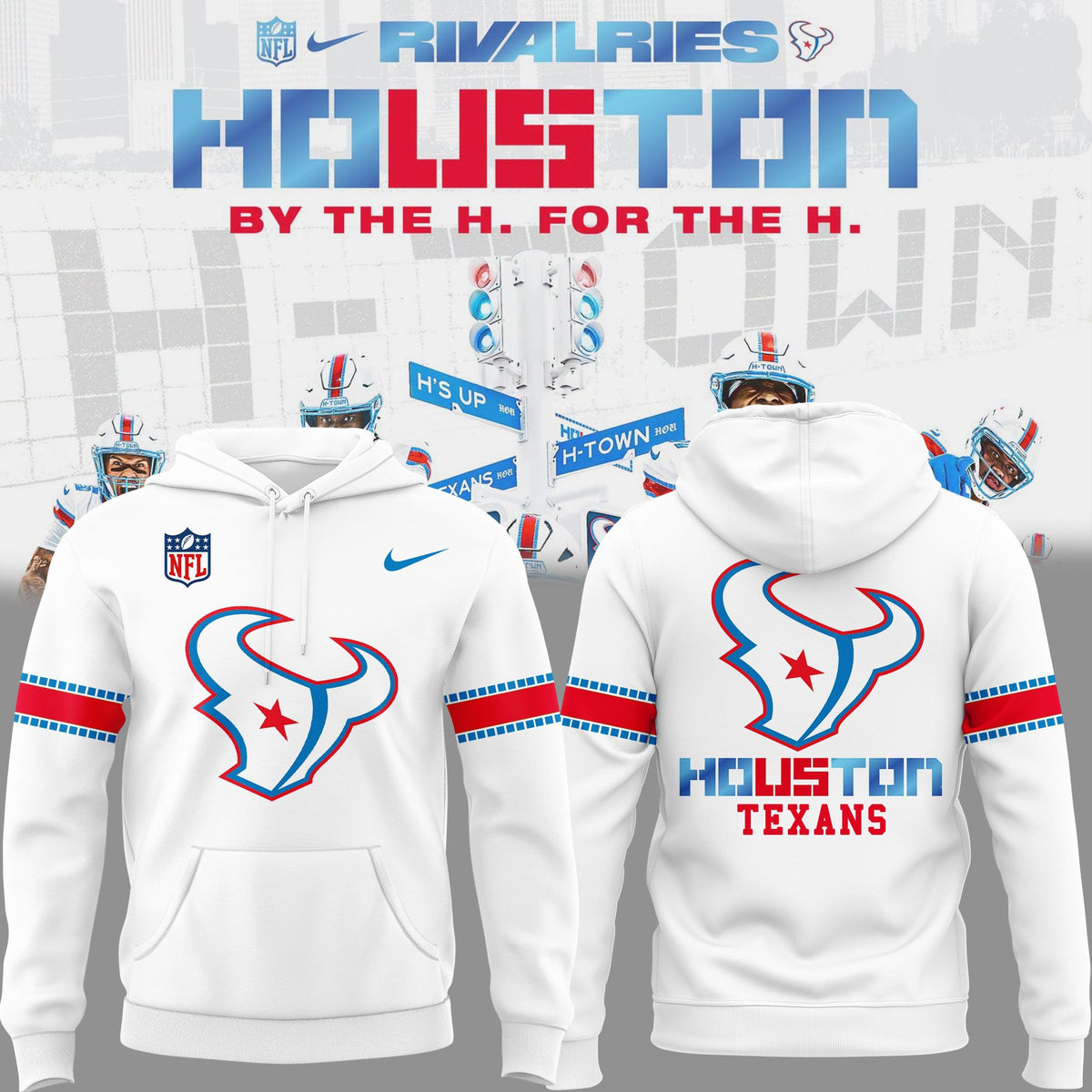 34. Special Hoodie Houston Texans NFL x Rivalries 2026 Hoodie