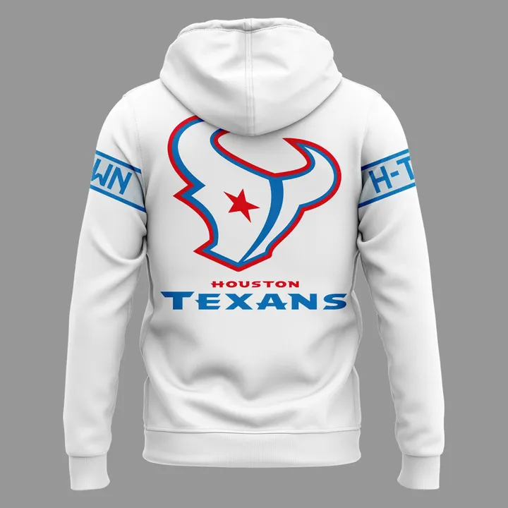 50. Hoodie Houston Texans Rivalries By the H. For the H. 2026 White Hoodie