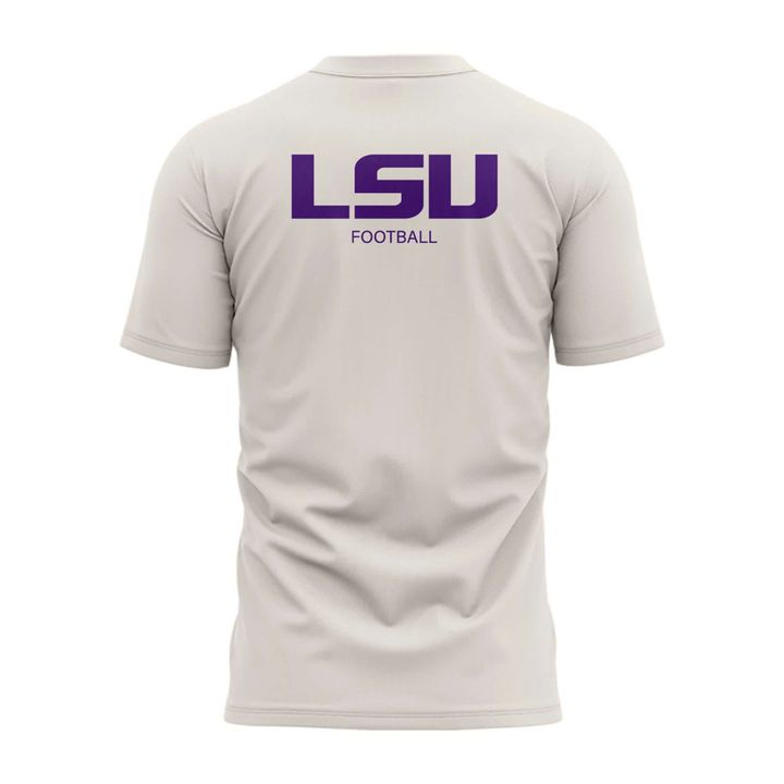LSU x Sam Leavitt 500th College Game Day T-Shirt