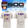 LSU x Sam Leavitt 500th College Game Day T-Shirt