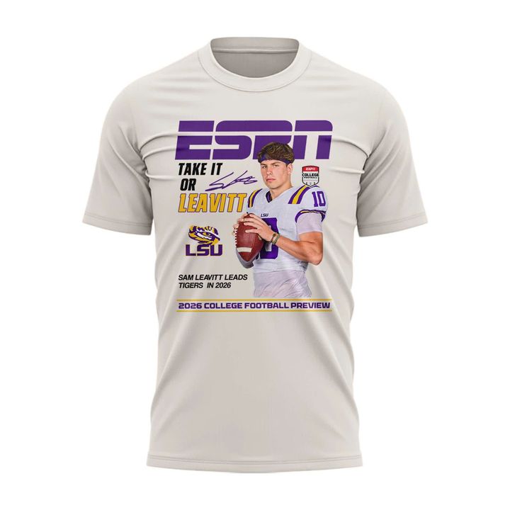 Sam Leavitt 500th College Game Day T-Shirt