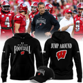 2026 Exclusive Hoodie Black Head coach Luke Fickell "Jump Around" Wisconsin Football