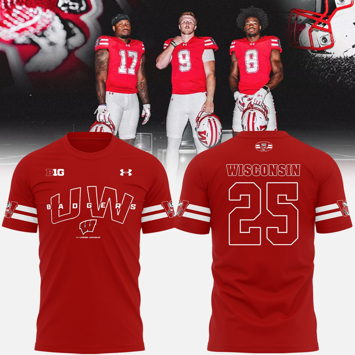 Limited Edition T-Shirt Wisconsin Football