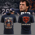 011. Matt Suhey - Chicago Bears Always and Forever - Thank You For Your Memories T-Shirt