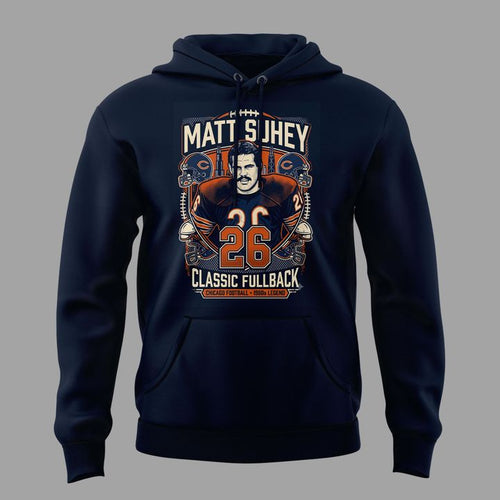 02. Matt Suhey - Chicago Bears Always and Forever - Thank You For Your Memories Hoodie