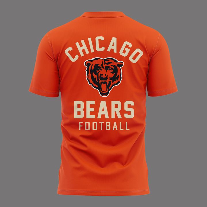 009. Orange Shirt Matt Suhey - Chicago Bears Always and Forever - Thank You For Your Memories T-Shirt