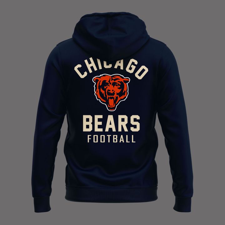 014. Navy Hoodie Matt Suhey - Chicago Bears Always and Forever - Thank You For Your Memories Hoodie