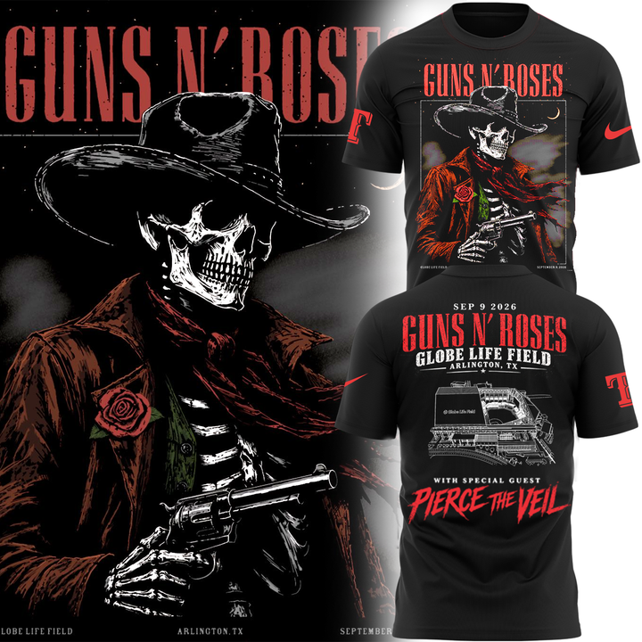 Guns N’ Roses x Globe Life Field 2026 Tour Limited Edition T-Shirt_001