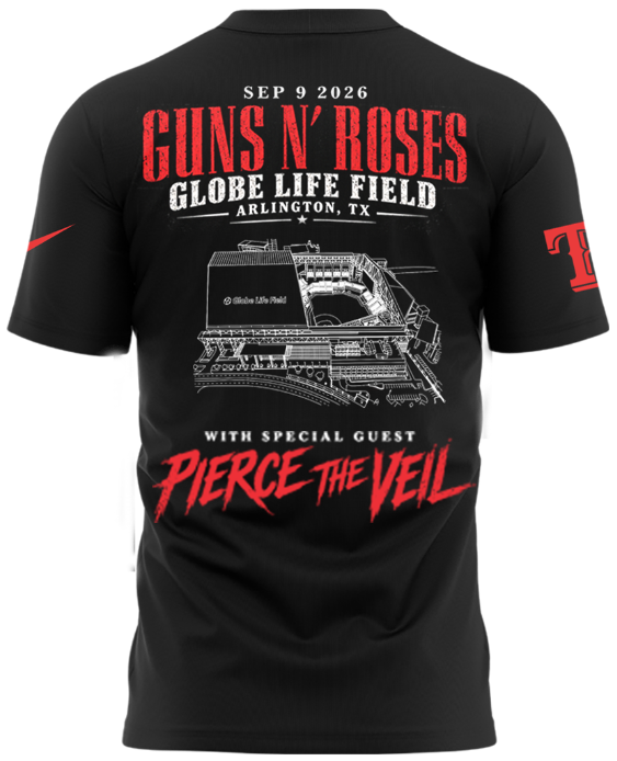 Guns N’ Roses x Globe Life Field 2026 Tour Limited Edition T-Shirt_001