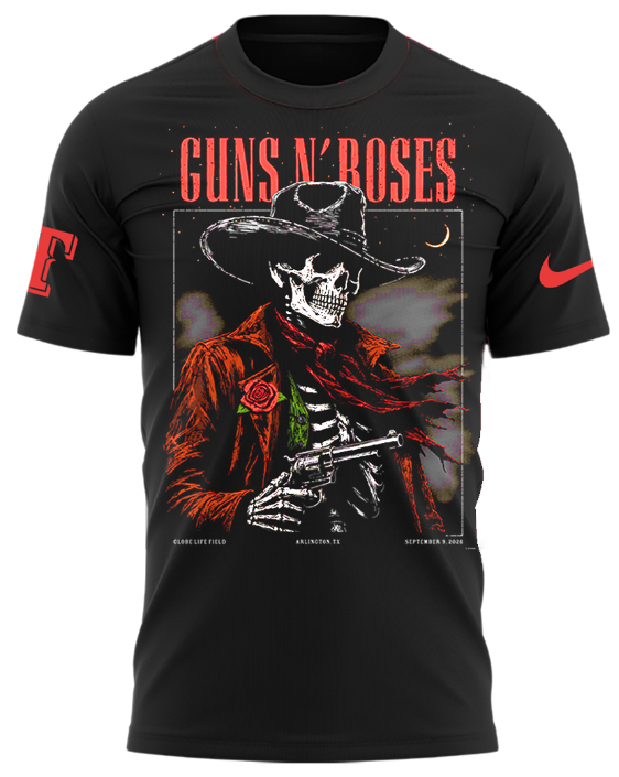 Guns N’ Roses x Globe Life Field 2026 Tour Limited Edition T-Shirt_001