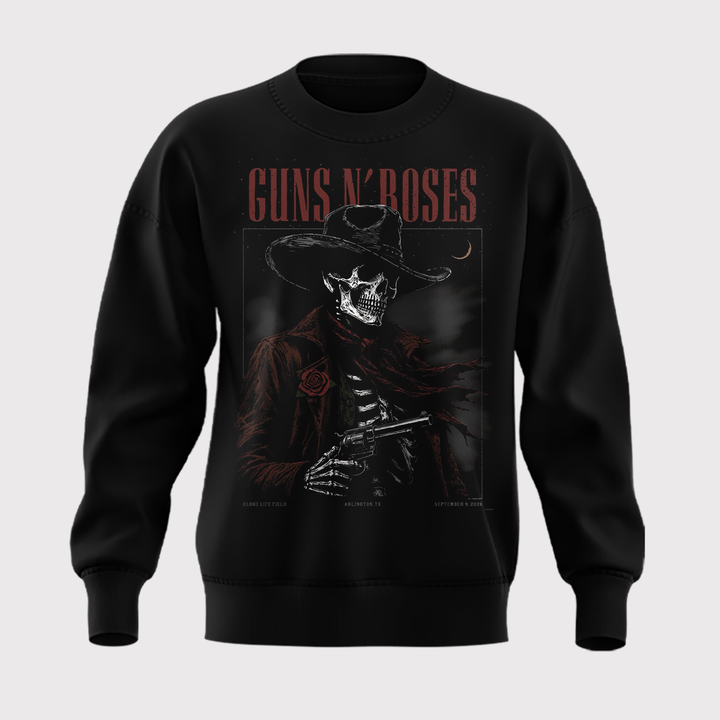 2026 Limited Edition Guns N' Roses Sweatshirt for fans.