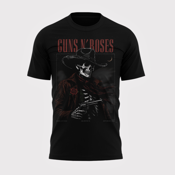 2026 Limited Edition Guns N' Roses T-Shirt for fans.