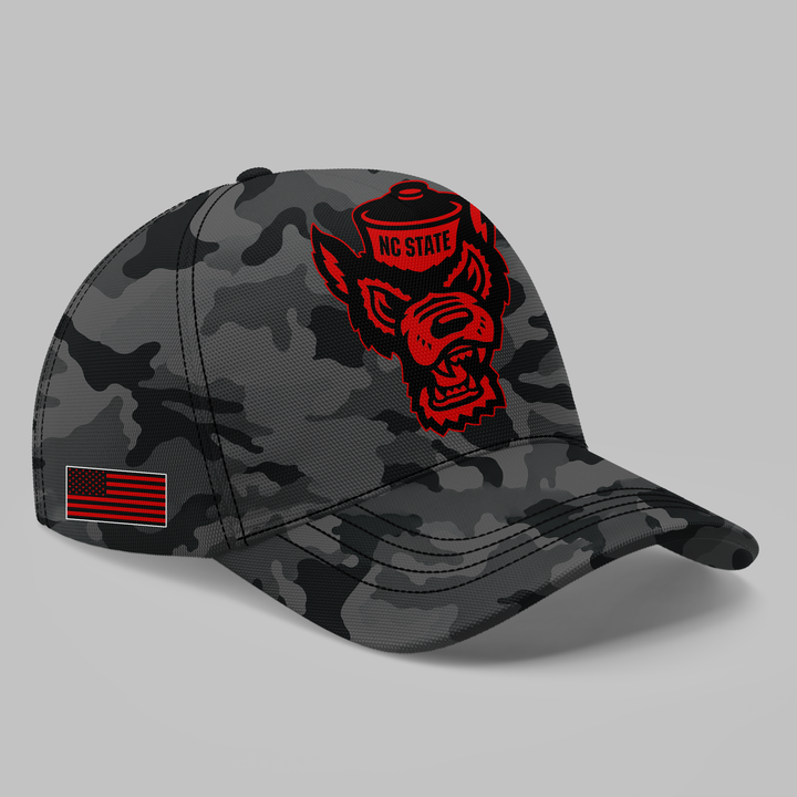 NC State Football Black camo 2026 Hoodie