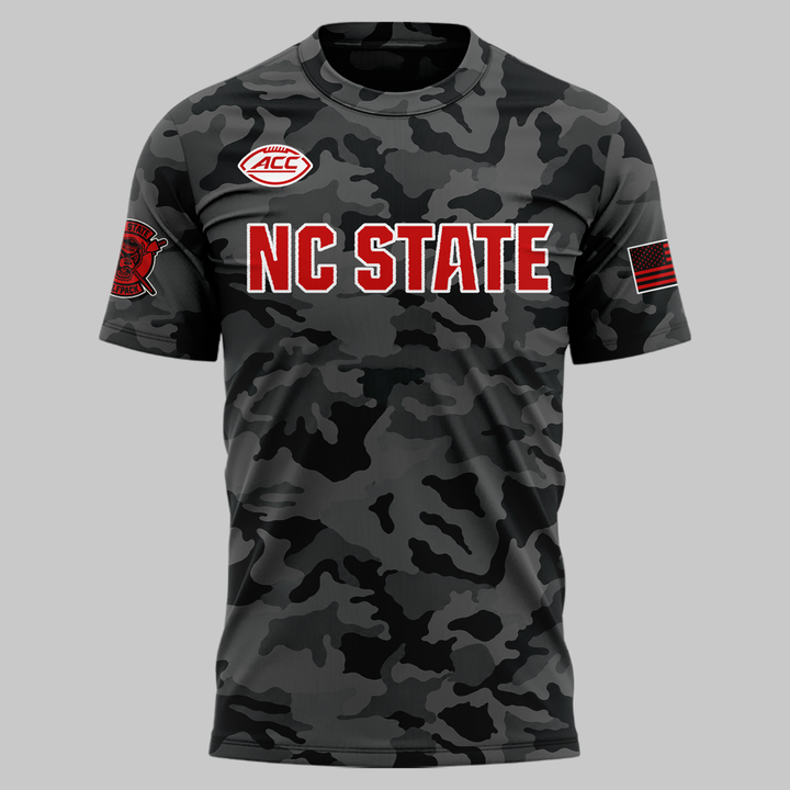NC State Football Black camo 2026 T-shirt