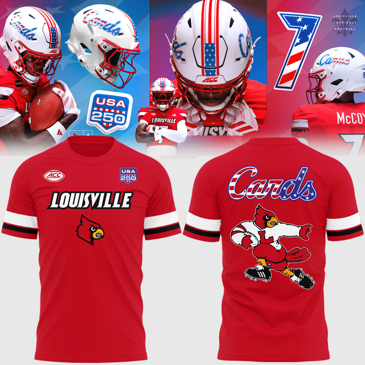 Louisville Cardinals football 2026 T-shirt