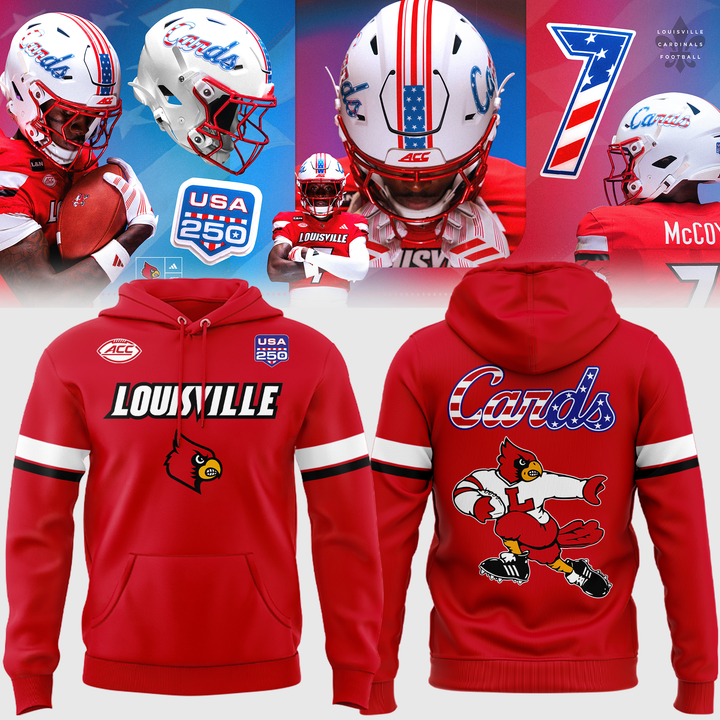 Louisville Cardinals football 2026 Hoodie